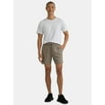 thumbnail image 2 of Athletic Works Men's and Big Men's Textured Shorts, 7” Inseam, Sizes S- 3XL, 2 of 5