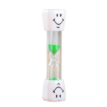

Prolriy Toothbrush Timer Clearance Toothbrush Timer Children 3 Minute Sand Smiley Face Teeth Brushing Timer Green