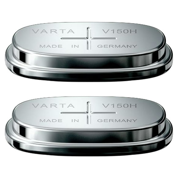 2x VARTA V150H 1.2V 150mAh NiMH Rechargeable Button Cell Battery 55615101501