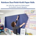 thumbnail image 3 of Rainbow Colored Kraft, 48" x 200' Roll, Aqua, 40 lb., 3 of 3