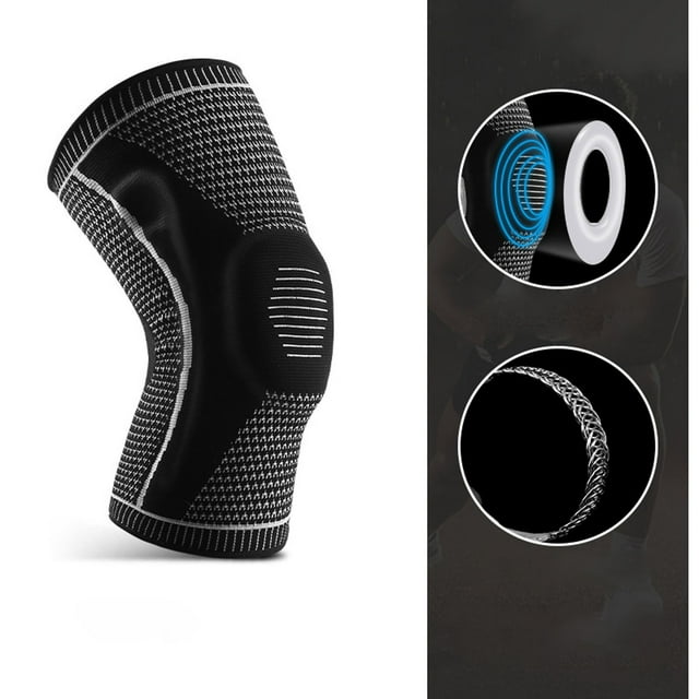 Fixing Clip 2 Knee Support Kit for Joint Stability and with Pad & Side Stabilizers - Polyester Craft for Enhanced Mobility and Comfort