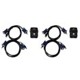 thumbnail image 1 of 2X Commutateur USB 2.0 Kvm 2 Ports USB Switcher 1920 x 1440 VGA Svga Switch Splitter Box pour Partage d'Ordinateur Moniteur Clavier, 1 of 5