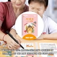 thumbnail image 4 of Bearachild Cuaderno de escritura a mano, Control educativo, entrenamiento, herramientas de caligrafía de personajes, libro de práctica de Suministros de escritura y corrección Sumar y restar, 4 of 6