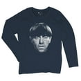 thumbnail image 5 of Moe The Three Stooges Women's Long Sleeve T-shirt Wise Guys Curly Larry Shemp Classic Retro American TV Slapstick 3 Legends, 5 of 7
