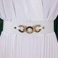 thumbnail image 4 of Vestido Midi para Mujer, Vestido de Iglesia, Moda, Cintura Alta, Vestido Informal de Negocios, Vestido de Cóctel con Cinturón S, 4 of 10