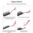thumbnail image 1 of 2 Pieces Eyelashes Extension Tweezers Makeup Precise Handheld Lashes Eyelash Grafting Tool Nipper Make Up Household Beginner Grafting, 1 of 6