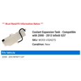 thumbnail image 2 of Coolant Expansion Tank - Compatible with 2008 - 2013 Infiniti G37 2009 2010 2011 2012, 2 of 2