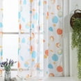 thumbnail image 2 of Tulle Curtains 3d Living Printed American Treatments Curtain Kitchen Decorations Window Valance Sheer Divider Voile, 2 of 5