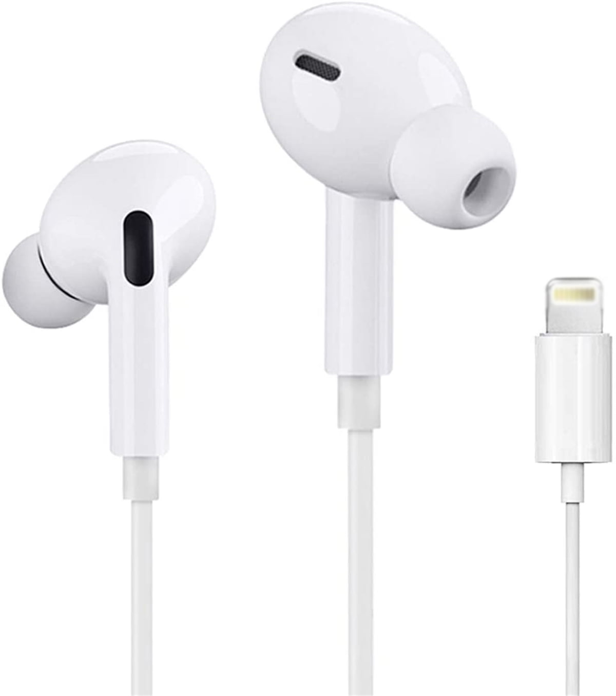 2 Pack Apple Earbuds Wired 【Apple MFi Certified】 iPhone Headphones Wired with Lightning Connector Compatible with iPhone 13/12/11 Pro Max/Xs Max/XR/X/7/8 Plus Built in Microphone & Volume Control 