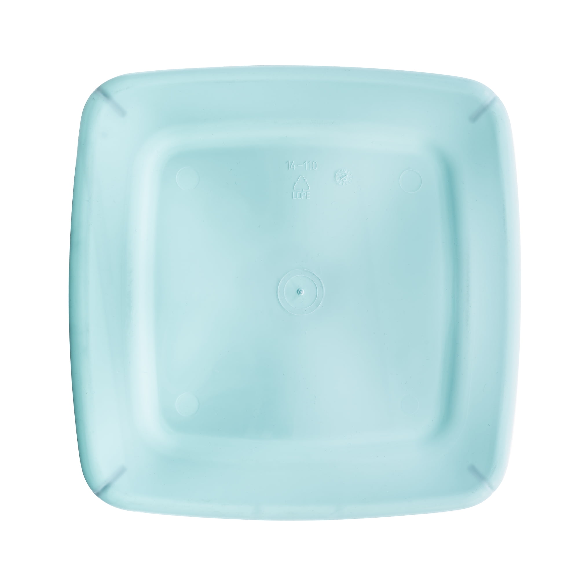 Mainstays Flexible Plastic Laundry Basket, Aqua Sparkle, 6 Pack  (图2) Mainstays Flexible Plastic Laundry Basket, Aqua Sparkle, 6 Pack  (图2)