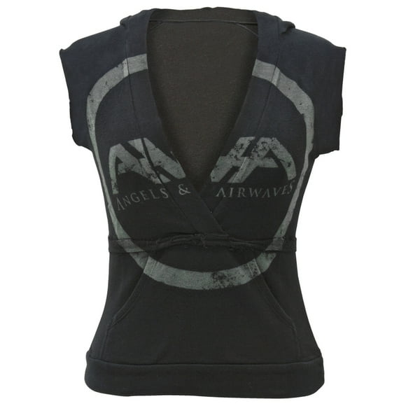 Angels & Airwaves - Distressed Logo Juniors Hoodie