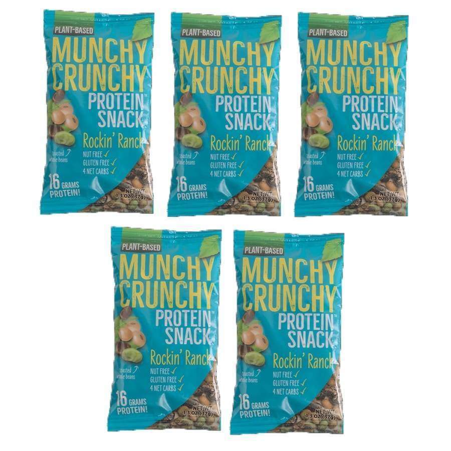 Munchy Crunchy Protein Snack Rockin' Ranch Size 5Pack