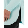 thumbnail image 2 of Athletic Works Women's Plus Active Long Sleeve French Terry Tunic, 2 of 7