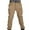 Khaki, variant on JURANMO Cargo Pants for Men Casual Big and Tall Jogger Pants Fall Winter Fleece Warm Trousers Casual Ripstop Hiking Pants with Multi-pockets Deals of the Day Khaki M