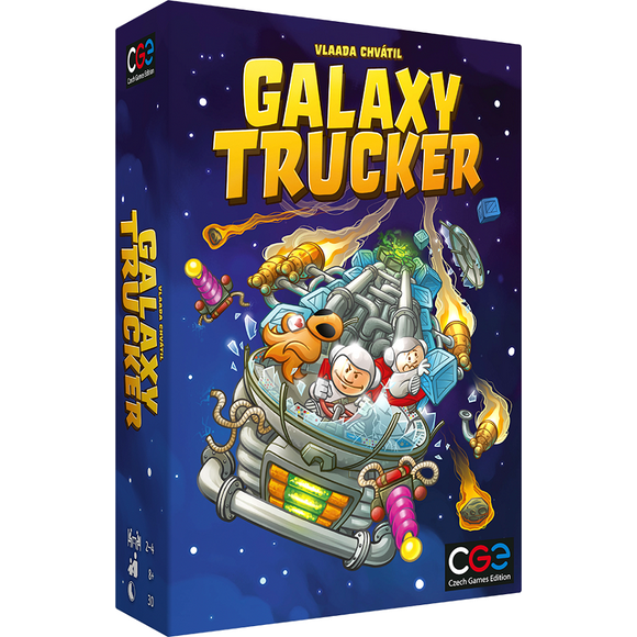 Galaxy Trucker 2-4 players, ages 8+, 30 minutes