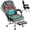 gray, variant on Office Chair with 6-point Vibration Massage and Shoulder Heated,Big and Tall Office Chair, Reclining Office Chair,Black