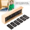 thumbnail image 3 of Domino Set, 28PCS Wooden Kids Learning Toy Set Lightweight Educational Numbers Learning Board Game Children Gift Safe and Creative, 3 of 7