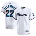 thumbnail image 1 of Camiseta clásica de béisbol blanca de local Sandy Alcantara de los Miami Marlins, con número de estrella bordado.-XXL, 1 of 2