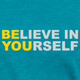 thumbnail image 3 of CafePress - Believe In Yourself Be You Womens Tri Blend T Sh - Womens Tri-blend T-Shirt, 3 of 4