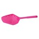 thumbnail image 4 of Colador de hielo con pala RESISTENTE AL CALOR Cuchara para colar agua con ranuras para cocina Rosa roja, 4 of 7