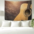 thumbnail image 3 of Tapestry Wall Hanging Acoustic Guitar Tapestry Polyester Tapestry Bright Wall Art Wall Blanket Wall Decor for Bedroom Living Room Dorm Decor（80 x 60 inch） Home Decor Gifts, 3 of 7