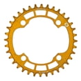 thumbnail image 1 of Plato para multiplicacion redonda de bicicleta de montaña 36D 104BCD dorado Sulane, 1 of 3