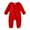 C-Watermelon Red439, variant on DHFJKG Baby Boys Girls Christmas Jumpsuits Winter Long Sleeve Crewneck Zip Up Warm Striped Footed Onesie 0-12 Months Xmas Cozy One-Piece