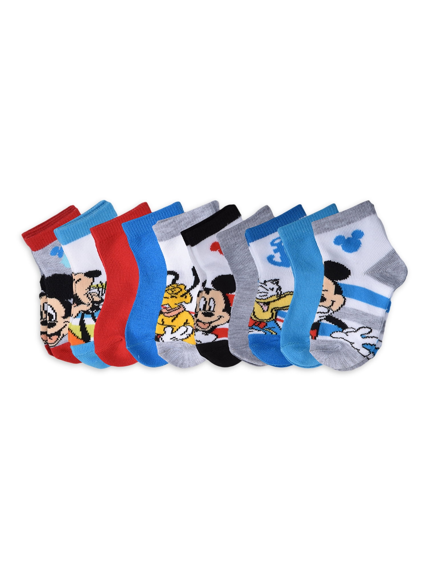 Mickey Mouse Toddler Boys Socks, 1-Pack, Sizes 12 Months - 5T