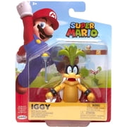 Nintendo Super Mario Iggy Action Figure Set, 2 Pieces