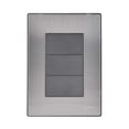 thumbnail image 2 of Placa Armada Inoxidable Ciega Oxford 10 Pzs gris 12cm, 2 of 4