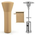 thumbnail image 1 of Costway Patio Standing Propane Heater Cover Waterproof W/Zipper and Bag Beige, 1 of 8