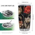 thumbnail image 2 of Taza de café Travel Tumbler Oasisdream de acero inoxidable de 600 ml, 2 of 6