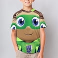 thumbnail image 2 of Super Why Kid Shirts Unisex Casual Tops 3D Print Graphic Tees Short Sleeve T Shirts for Boys Girls 150CM, 2 of 8