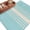 Lake Blue, variant on Burnt Orange Beige Striped Large Area Rugs for Bedroom Living Room, Soft Non Slip Carpet Bedside Rug, Modern Farmhouse Retro Lines Round Floor Cover Kitchen Accent Rug 3' for Dining Room/Office