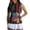 250th Anniversary American Flag, variant on Aplkyhs Women's Golf Sleeveless Shirt Patriotic US Flag Moisture Wicking Golf Sleeveless Shirt for Golf,Tennis,Hiking,Running,Gym Breathable Fabric Soft and Comfortable Quick Dry