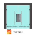 thumbnail image 2 of Door Lock, Tuya Smart Finrprint Card Password NFC Automatic Lock With Key For Home Office Feless Fe S Push Sliding Door ,Easy to Install, 2 of 7