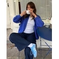 thumbnail image 3 of Wyeysyt Womens Cardigan Sweater Button Down Long Sleeve Chunky Soft Knit Sweater Fall Open Front Loose Casual Cardigan Coat, 3 of 7