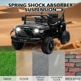 thumbnail image 5 of 12V Kids Electric Vehicles for Kids, 12V Ride on Electric Truck Car w/ Remote Control, Four-wheel Suspension, USB, Bluetooth,Power display, lights,Battery Powered Ride on Toys for Boys Girls (Black), 5 of 9