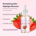 thumbnail image 4 of Suero facial de fresa con infusión de oro de 24 quilates | Aceite Facial Hidratante Antiedad | Minimiza las arrugas y las líneas finas | Repara la piel áspera | Crema hidratante natural | Botella de, 4 of 7