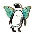 thumbnail image 3 of Magpie Birds Pin Animal Wooden Brooch Sweater Scarf Buckle ClaspJewellery Q3G3, 3 of 9