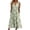 AA-Green547, variant on XIAONU Women's Sleeveless Midi Dress Button Placket Summer Casual Pocket Gown