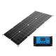 thumbnail image 2 of Panel solar USB, diseño exquisito del módulo de la célula solar del panel del cargador al aire libre del panel solar de 25W 18V, 2 of 8