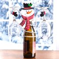 thumbnail image 3 of Botella de vino de vacaciones Soportes de vidrio Encimera Decoración de fiesta de Navidad, 3 of 8
