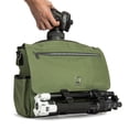 thumbnail image 4 of LENCCA Camma Professional Shoulder Bag for DSLR or SLR Cameras up to 6" x 4", Forest Green, 4 of 7