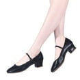 thumbnail image 3 of Womens Ballet Flats Mary Jane Shoes Pointed Toe Slip On Shoes Business Work Dress Shoes for Women, 3 of 9