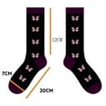 thumbnail image 3 of Duoif Christmas Socks for Women 3 Pairs Christmas Fuzzy Socks for Women Casual Sleeping Socks for 6 to 9 Size Warm Cozy Slipper Socks Microfiber Socks Christmas Gifts Mens Socks Pink, 3 of 6