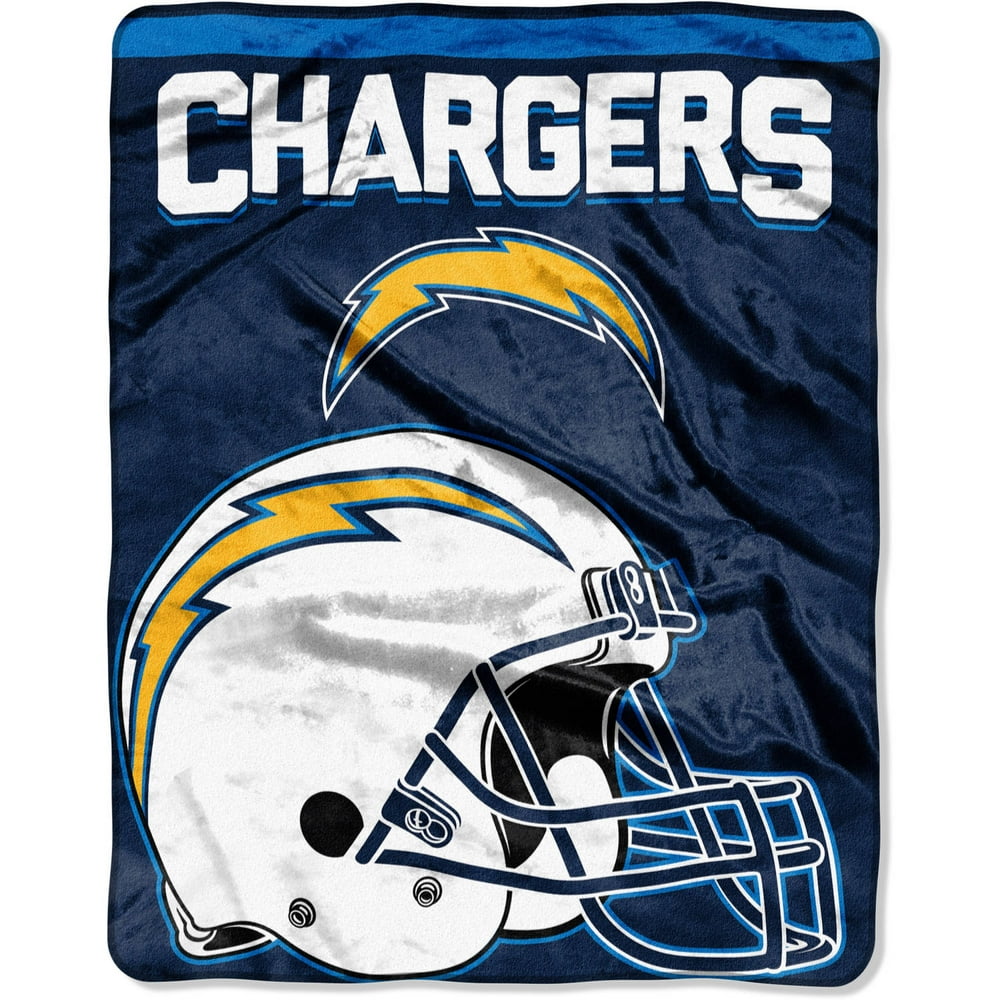 NFL San Diego Chargers "Drawback" 55" x 70" Silk Touch Throw, 1 Each