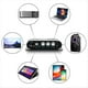 thumbnail image 5 of Amplificador de Cine en Casa -838, Amplificador de Potencia HiFi de 2.1 Canales, Amplificador de Sonido para Coche, Reproductor Multimedia, Subwoofer, Bluetooth, A, 5 of 7