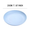 thumbnail image 2 of Boreal Craft Wheat Straw Plate Home Restaurant Style Tableware Tray Prepared Dish Dumpling Disc Saucer Oven Grill Rack And Tray Non Stick Wolf Toaster Oven Tray, 2 of 5