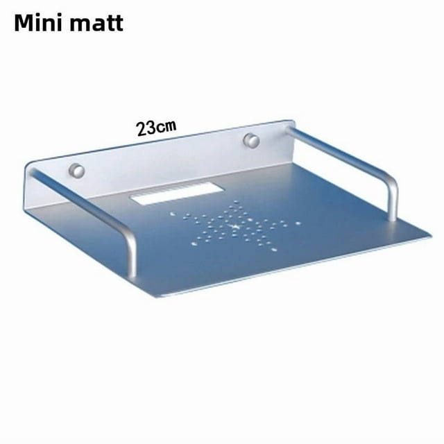 Jcity Space-Saving Wall-Mounted Bracket, Lightweight Aluminum TV Set-Top Box & Router Holder, Modern Minimalist Design, 5kg Heavy-Duty Capacity, Easy Installation, Versatile Placement for